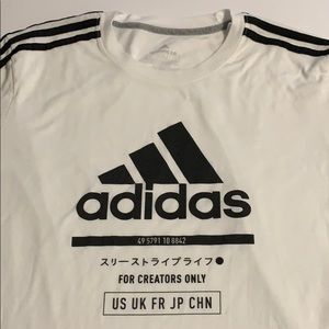 Adidas For Creators Only Tee